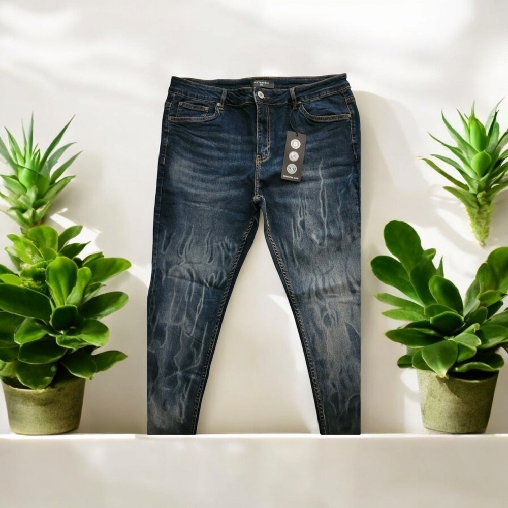 NWT SERENADE  "Mati" Blue Jeans - Picture 7 of 11